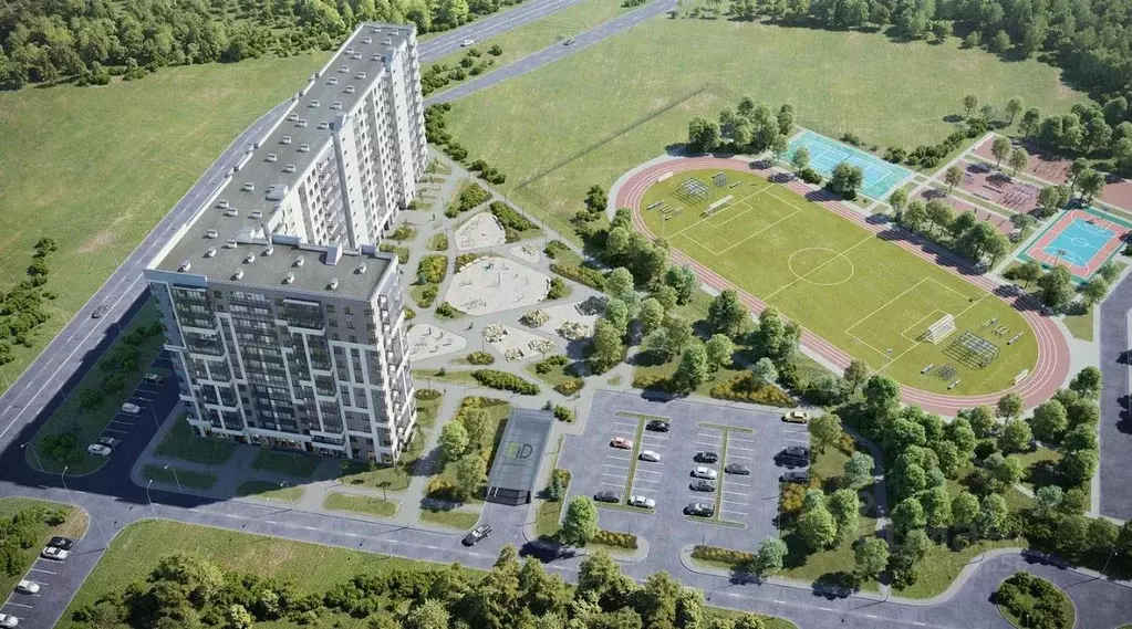 4-к кв. Ленинградская область, Кудрово г. Всеволожский район, ... - Фото 0