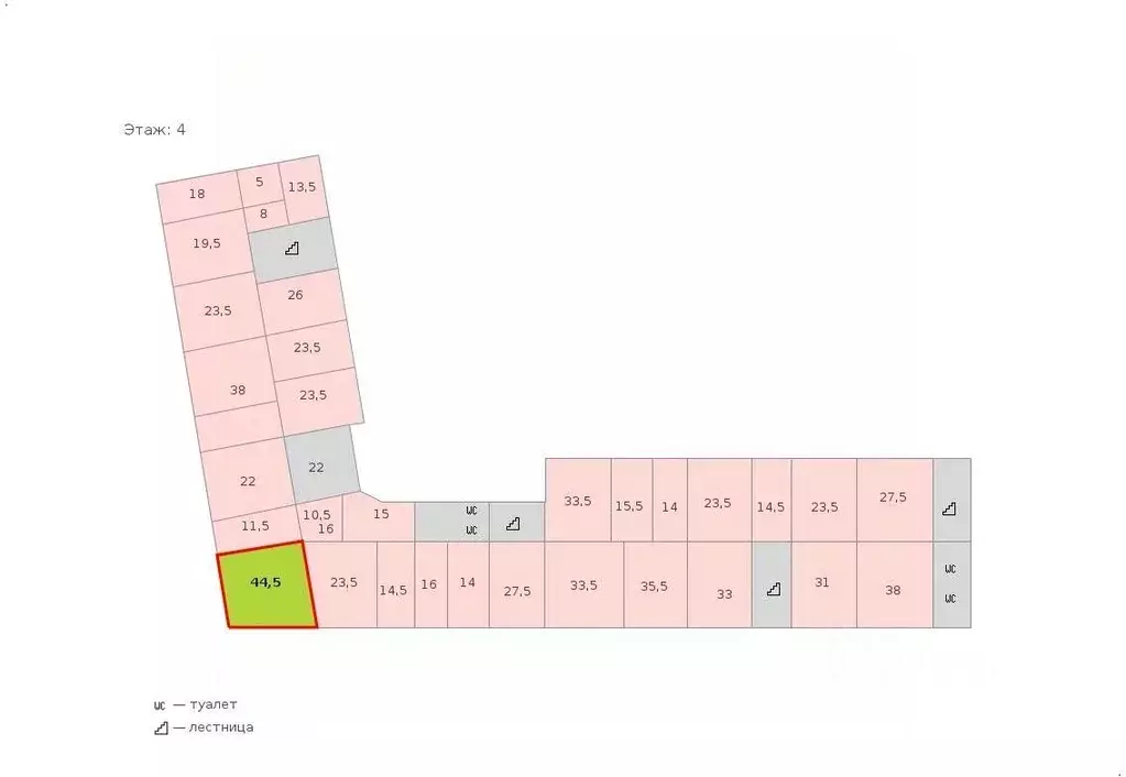 Офис в Санкт-Петербург Лифляндская ул., 6Д (45 м) - Фото 1