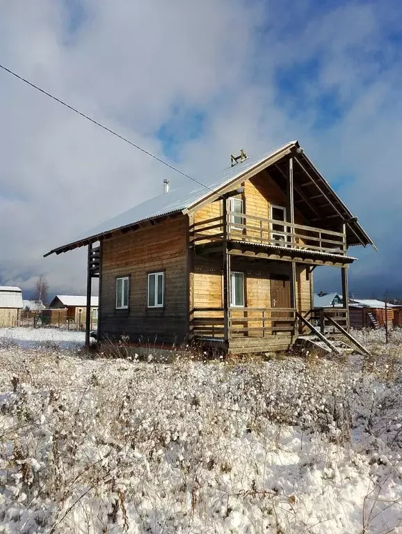 Дом в Ленинградская область, Кировский район, Шумское с/пос, Живой ... - Фото 0