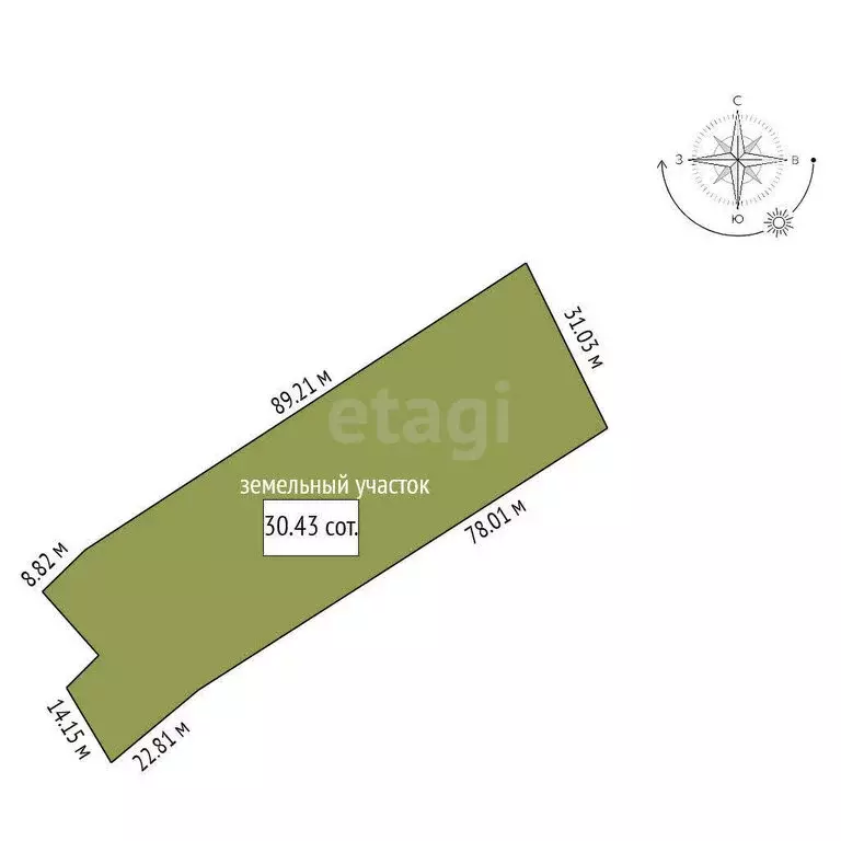 Дом в Пахомова, Садовая улица (34.7 м) - Фото 1