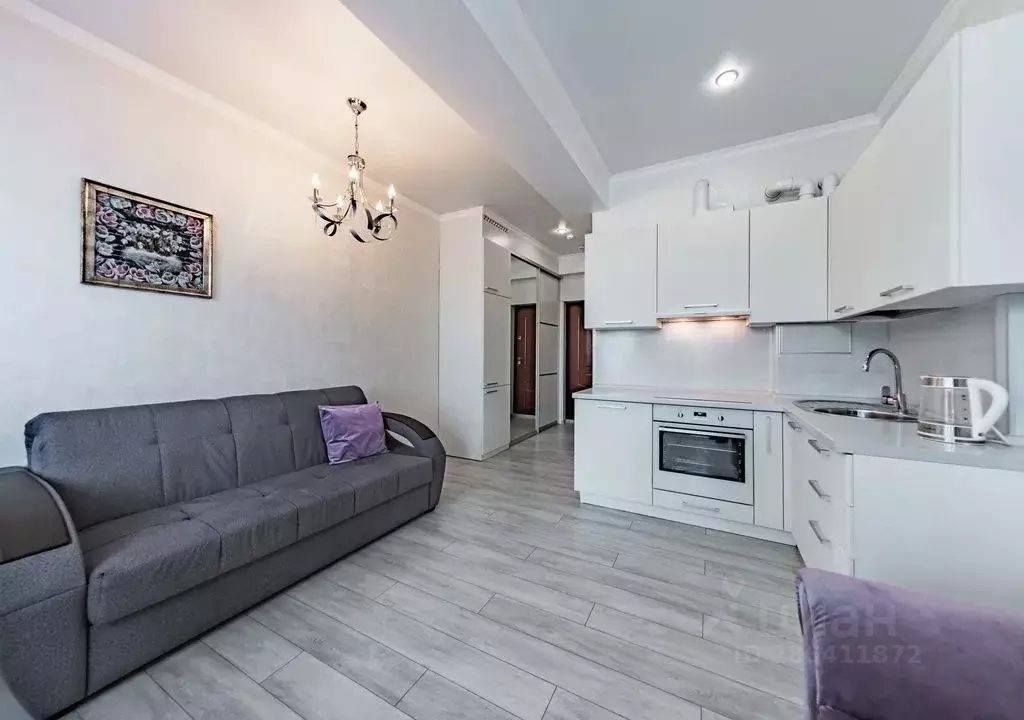 1-к кв. Краснодарский край, Сочи Мамайка мкр, ул. Волжская, 30 (27.0 ... - Фото 0