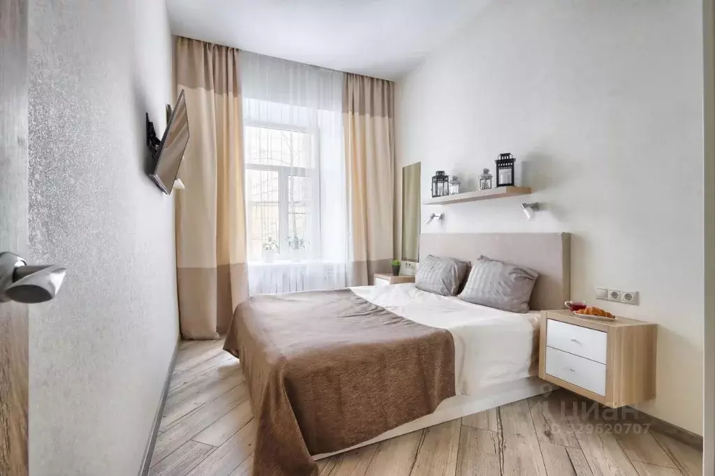2-к кв. Санкт-Петербург пер. Пирогова, 10 (8.0 м) - Фото 1