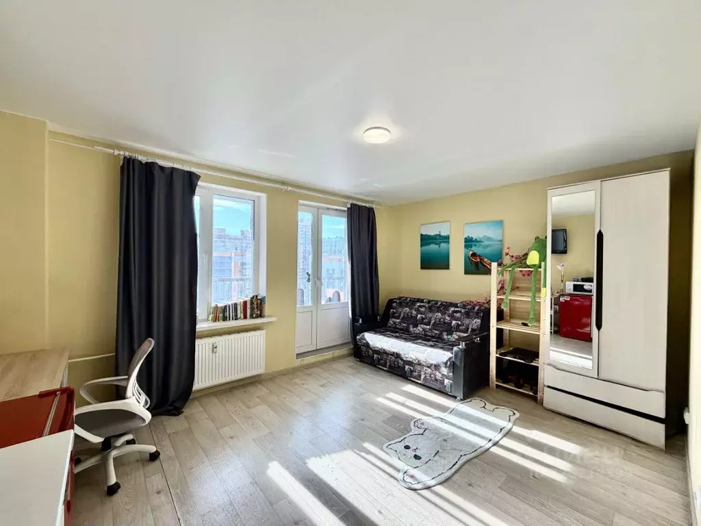 Студия Ленинградская область, Мурино Всеволожский район, бул. ... - Фото 2