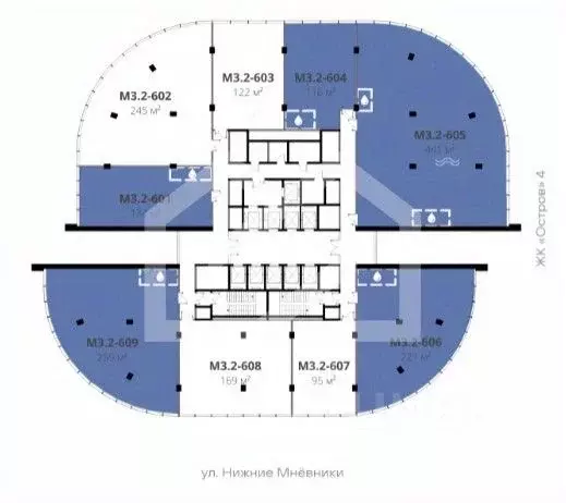 Помещение свободного назначения в Москва ул. Нижние Мневники, 3С1 (134 ... - Фото 2