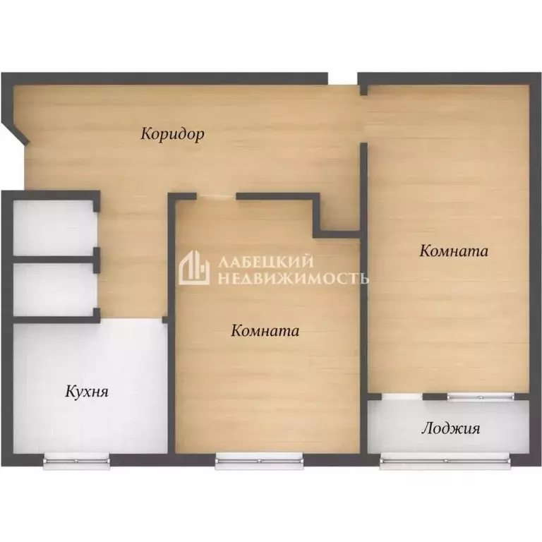 2-к кв. Санкт-Петербург ул. Верности, 14К1 (46.3 м) - Фото 2