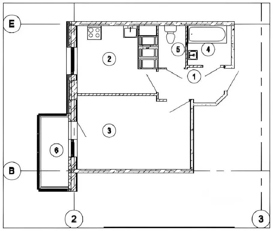 1-к кв. Санкт-Петербург ул. Русановская, 17к3 (37.2 м) - Фото 1