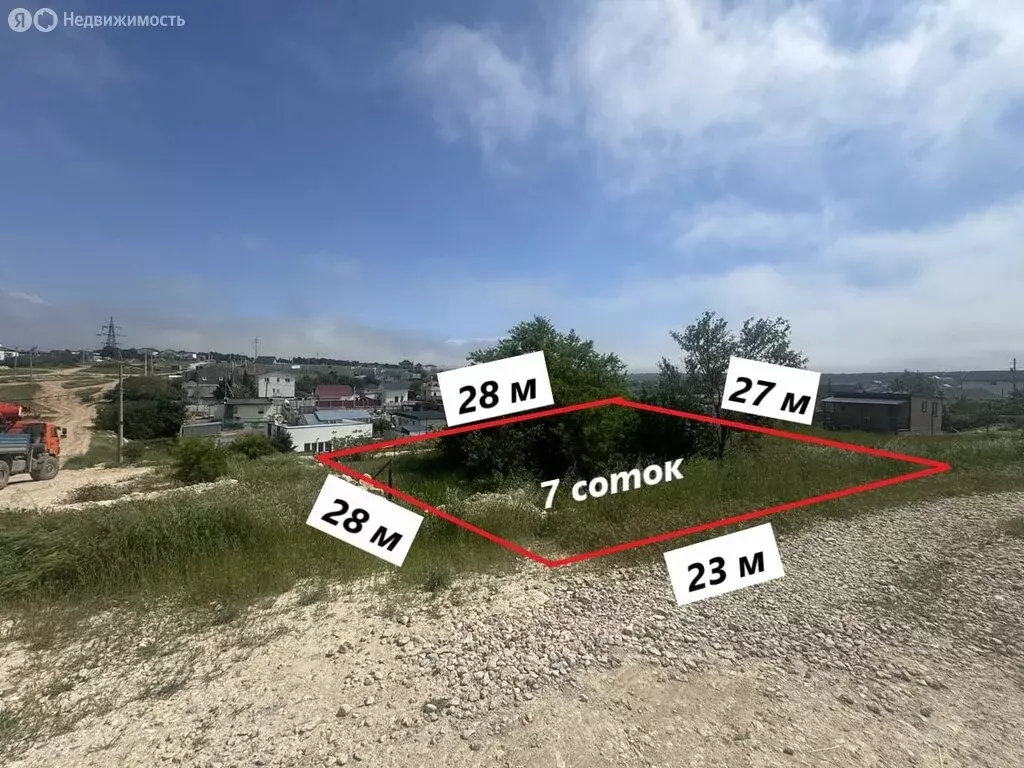Участок в Севастополь, микрорайон Фиолент (6.98 м) - Фото 1