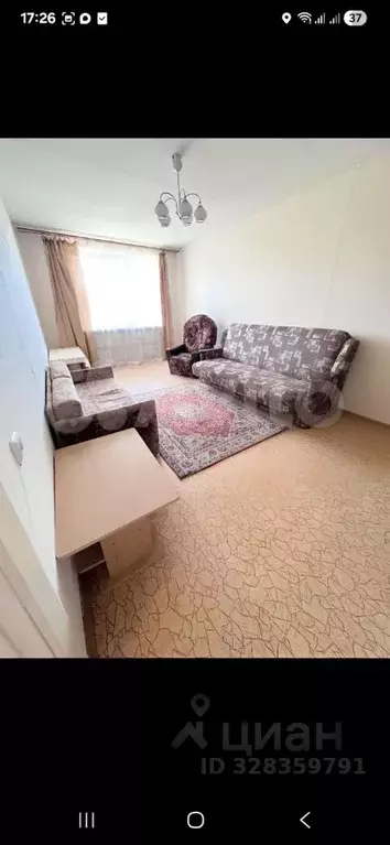 1-к кв. Белгородская область, Белгород Почтовая ул., 48б (37.0 м) - Фото 2