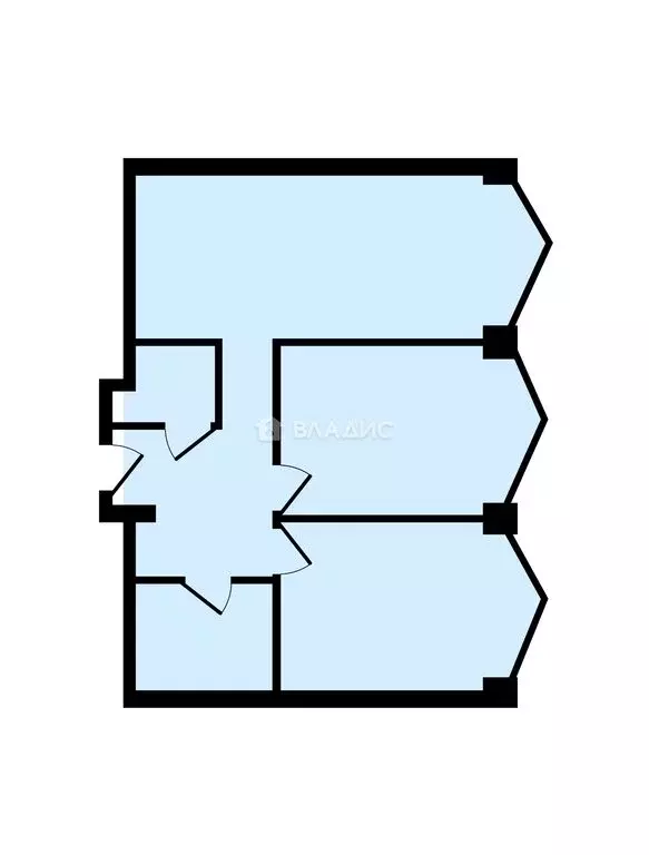 2-комнатная квартира: Москва, 2-я Хуторская улица, 34 (64.6 м) - Фото 0