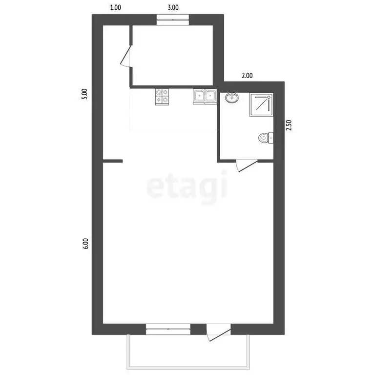 Дом в Коктебель, Горная улица, 4 (60 м) - Фото 1