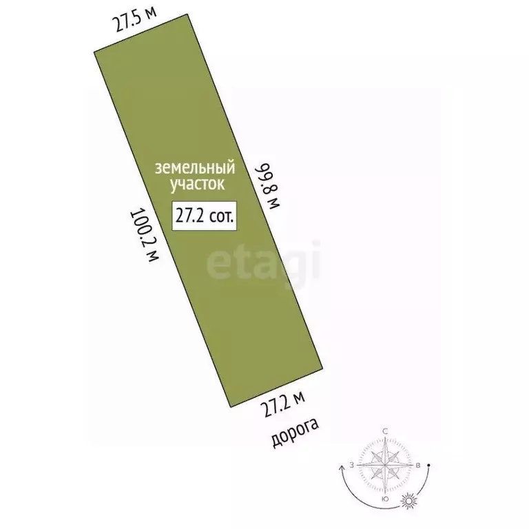 Участок в Башкортостан, Стерлитамакский район, с. Буриказганово ул. ... - Фото 1