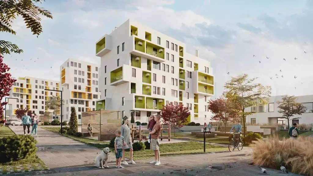 3-к. квартира, 74,5 м, 2/2 эт. - Фото 0