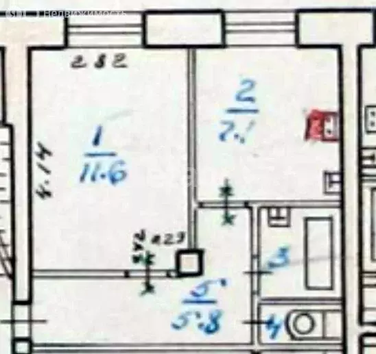 1-комнатная квартира: Ярославль, улица Карла Либкнехта, 63/9 (28.1 м) - Фото 1