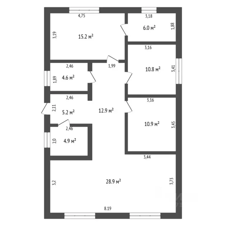 Коттедж в Тюменская область, Нижнетавдинский муниципальный округ, с. ... - Фото 2