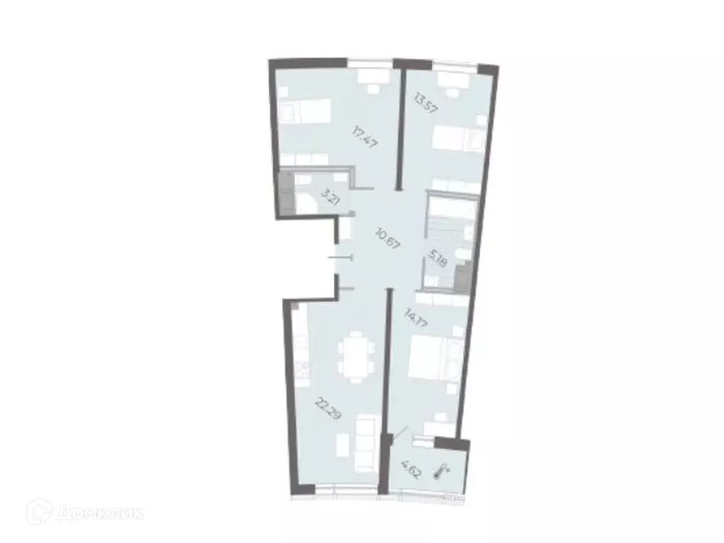 Продаётся 3-к квартира, 89 м - Фото 0