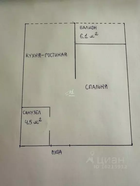 Дом в Севастополь Ритм СНТ, 62 (46 м) - Фото 2