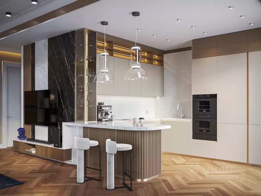 3-к кв. Москва Ленинградский просп., 37/2 (103.77 м) - Фото 1