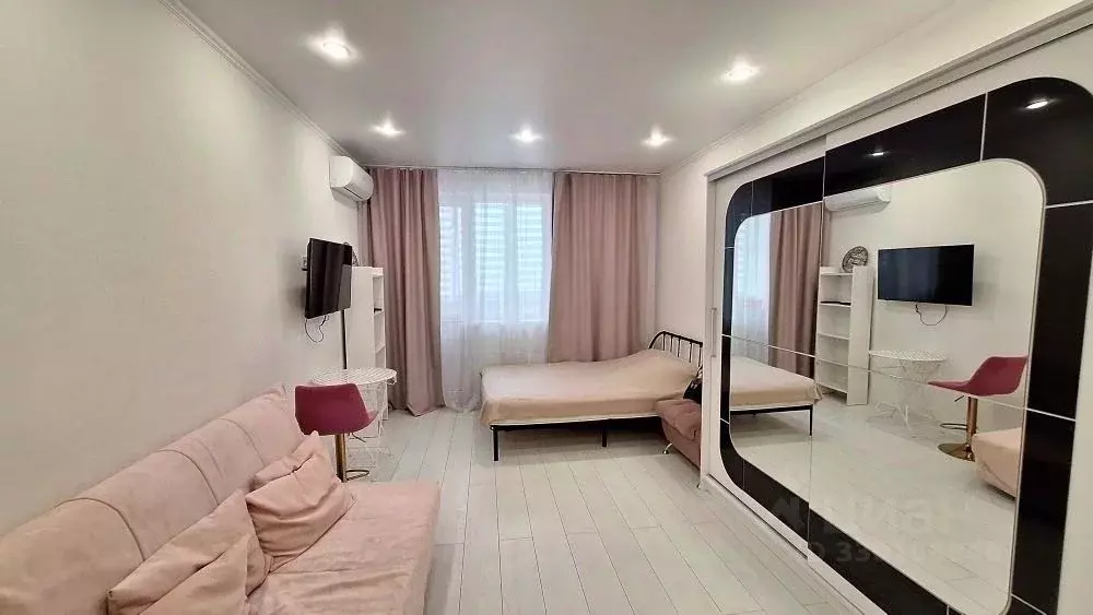 Студия Краснодарский край, Краснодар ул. Героя Пешкова, 14 (21.0 м) - Фото 2