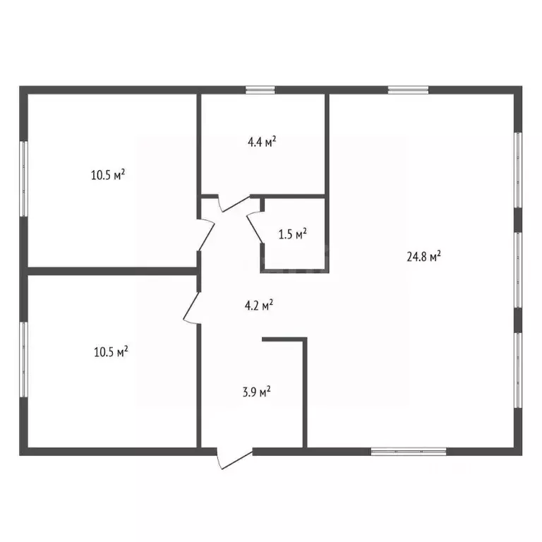 Дом в Ленинградская область, Всеволожский район, Агалатовское с/пос, У ... - Фото 2