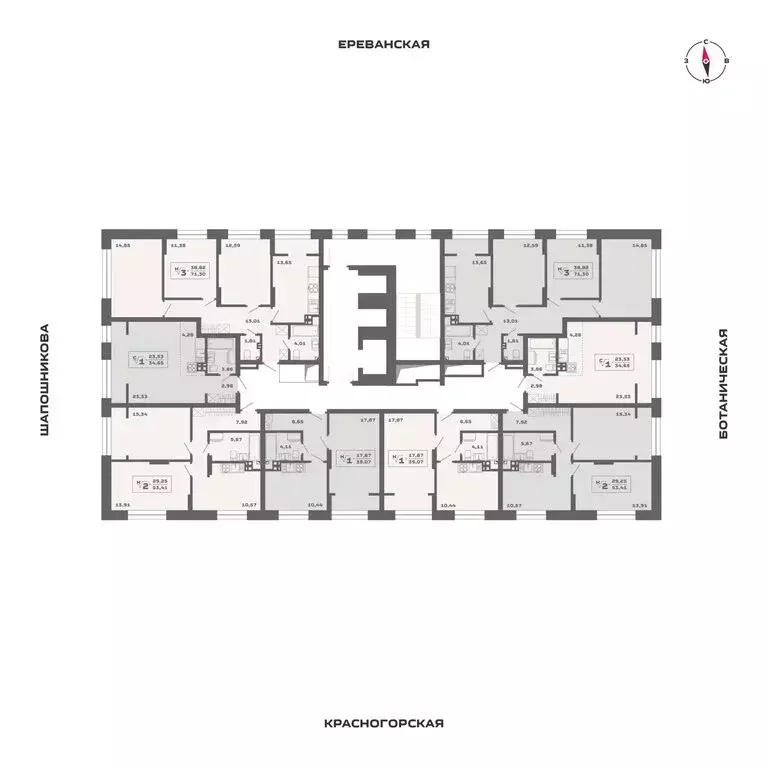 Квартира-студия: Новосибирск, Красногорская улица (34.65 м) - Фото 1