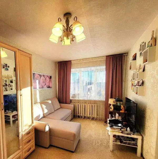 1-к кв. Псковская область, Псков Профсоюзная ул., 1 (30.7 м) - Фото 1