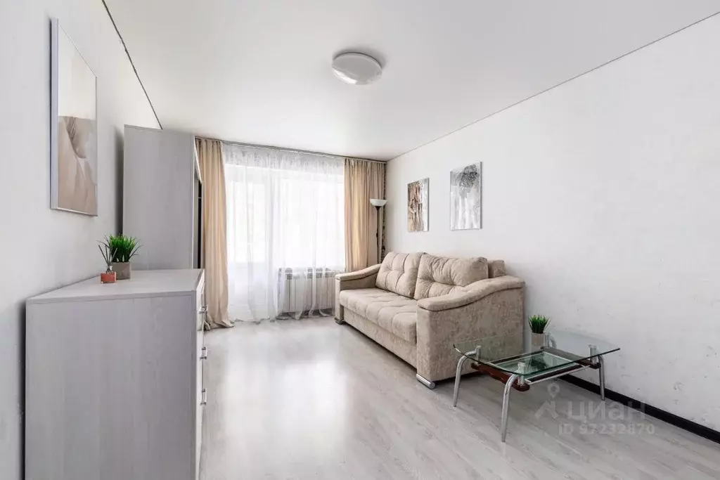 1-к кв. Татарстан, Казань ул. Адоратского, 11Б (34.0 м) - Фото 0
