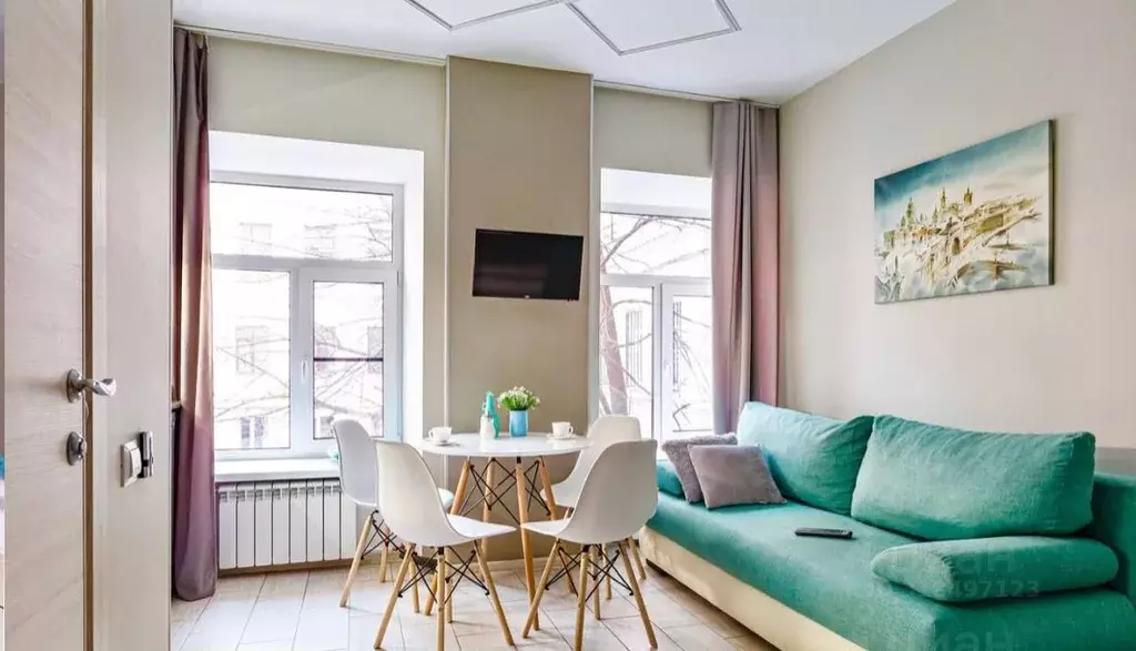 Студия Санкт-Петербург Стремянная ул., 19 (26.0 м) - Фото 0