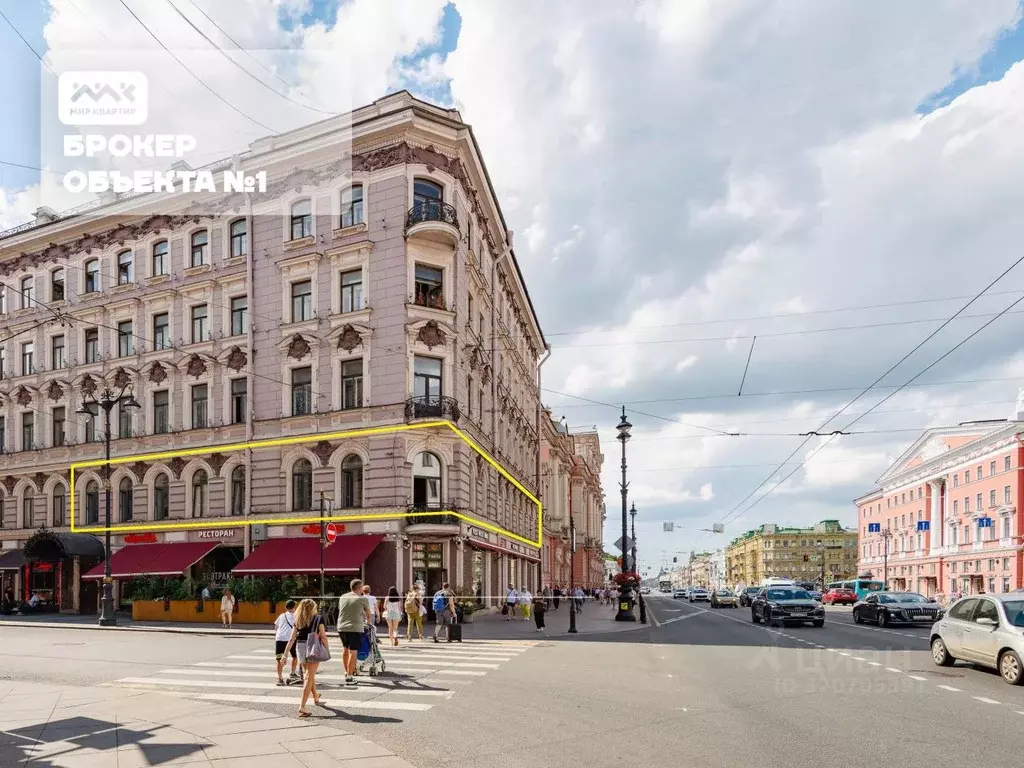 Помещение свободного назначения в Санкт-Петербург ул. Рубинштейна, ... - Фото 1