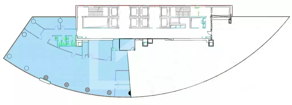 Офис в Москва наб. Пресненская, 10блокВ (1612 м) - Фото 2