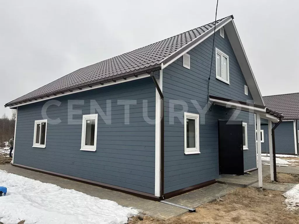 Дом в Калужская область, Совхоз Боровский с/пос, д. Николаевка  (130 ... - Фото 1