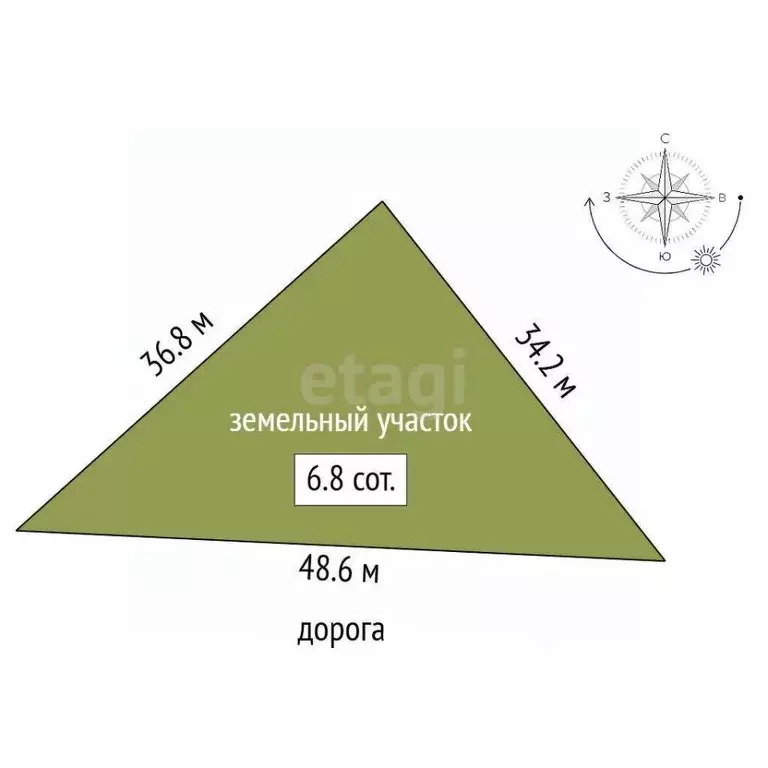Участок в Крым, Феодосия ул. Владимирская (6.79 сот.) - Фото 2