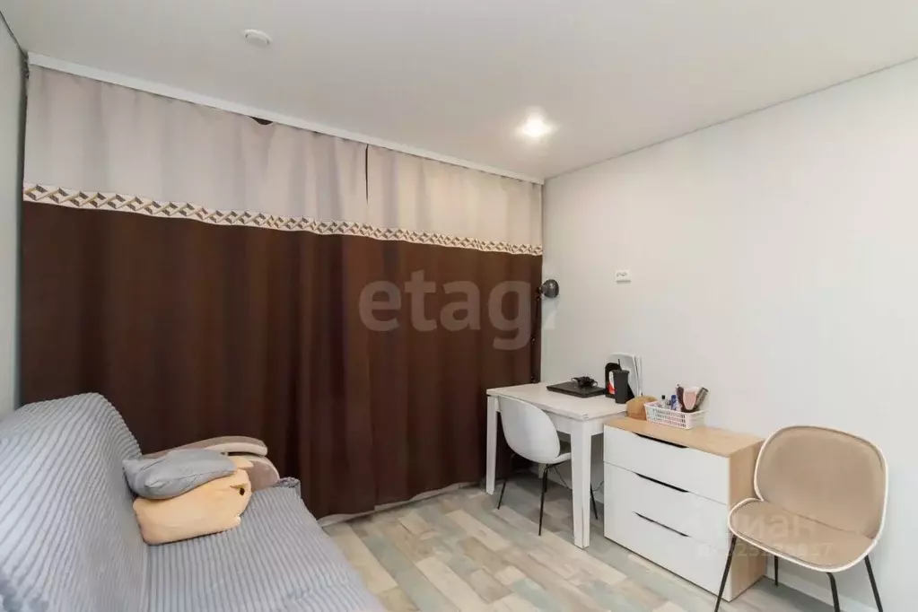 Студия Тюменская область, Тюмень ул. 30 лет Победы, 76 (16.5 м) - Фото 1