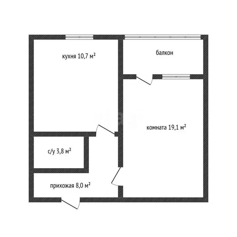 1-комнатная квартира: Краснодар, улица Героя Пешкова, 7 (41.6 м) - Фото 0