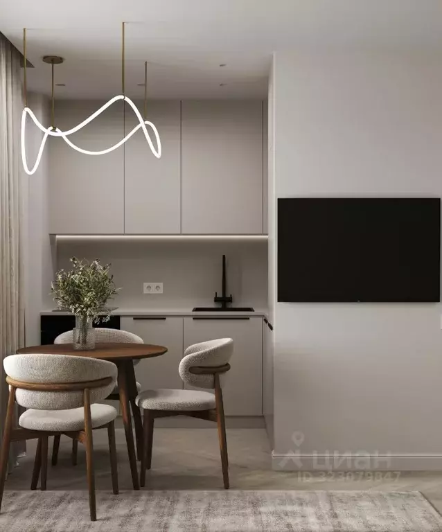 3-к кв. Новосибирская область, Новосибирск ул. Орджоникидзе, 33 (68.0 ... - Фото 2