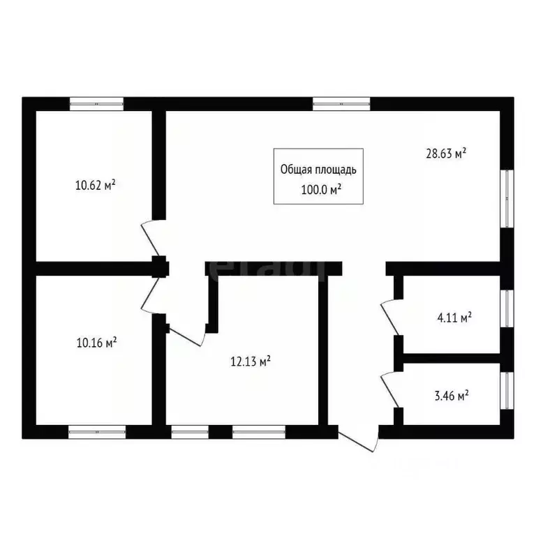 Дом в Новосибирская область, Бердск ул. Раздольная (100 м) - Фото 2