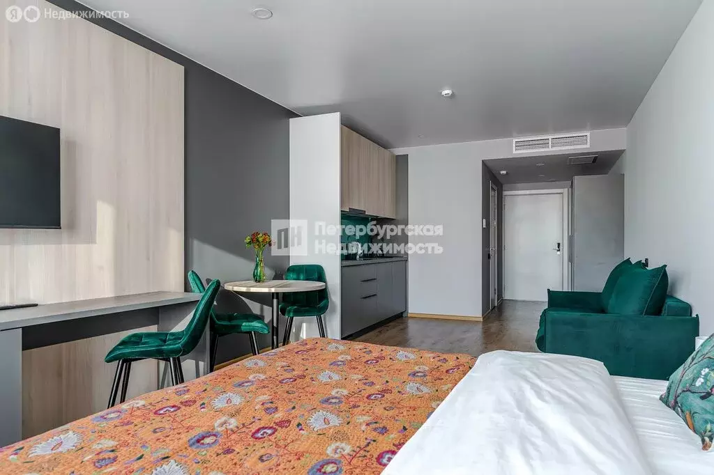 Квартира-студия: Санкт-Петербург, Киевская улица, 5к6 (35 м) - Фото 2