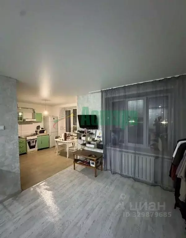 Студия Забайкальский край, Чита Октябрьский мкр, 2 (40.8 м) - Фото 1