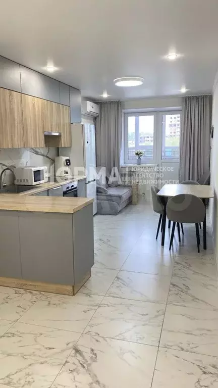 Квартира-студия, 59,7 м, 1/5 эт. - Фото 1