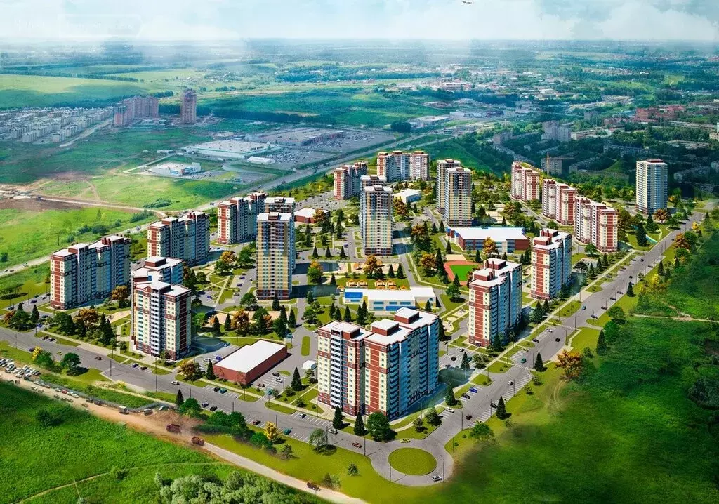 3-комнатная квартира: Тула, микрорайон Юго-Восточный (74.9 м) - Фото 1