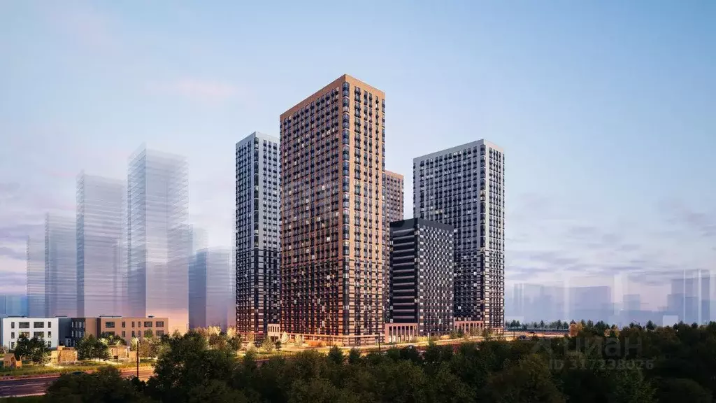 Студия Москва проезд Стройкомбината, 1 (23.3 м) - Фото 0