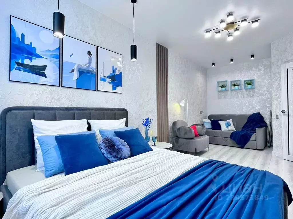 1-к кв. Крым, Симферополь ул. Никанорова, 4Д (41.0 м) - Фото 0