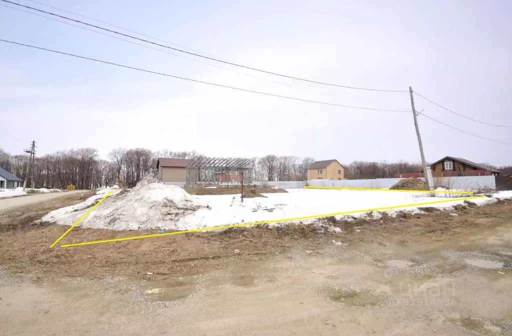 Участок в Сахалинская область, Южно-Сахалинск городской округ, с. ... - Фото 1