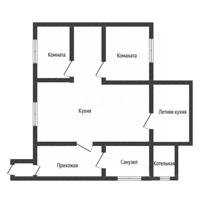 Дом в Курганская область, Курган Черемухово мкр, ул. Абрикосовая, 44 ... - Фото 2