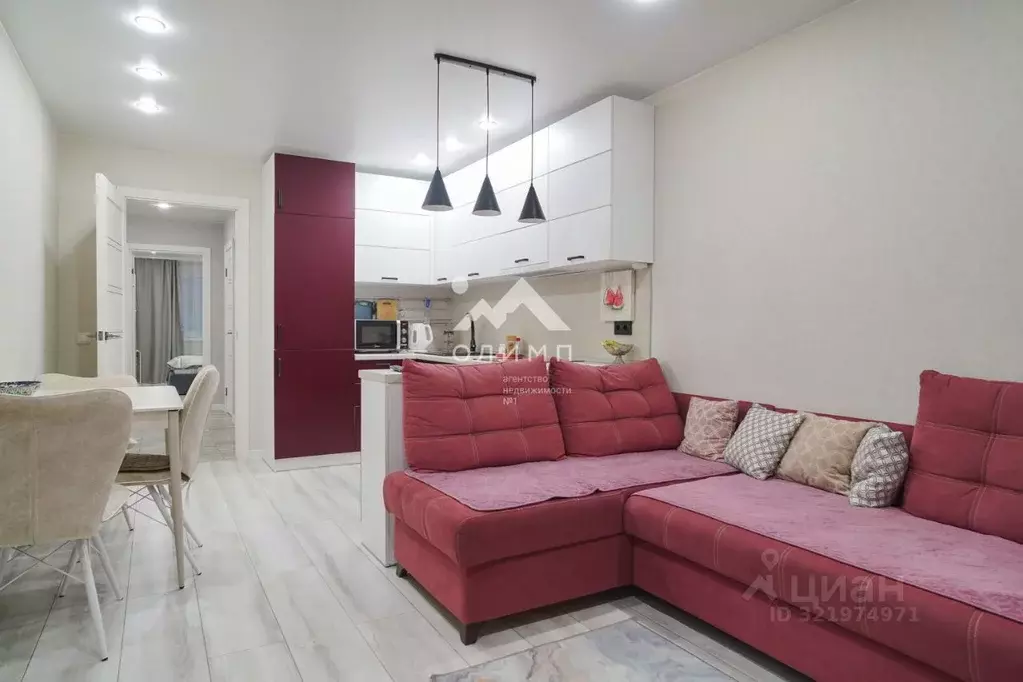 2-к кв. Вологодская область, Вологда Молодежная ул., 31к3 (65.6 м) - Фото 1