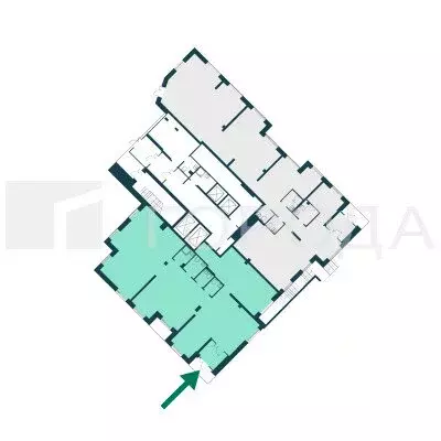 Офис (200.86 м) - Фото 1