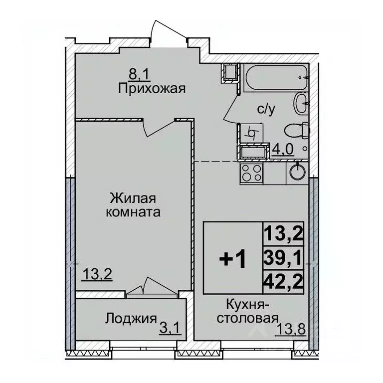 1-к кв. Нижегородская область, Нижний Новгород Горизонты Нижнего жилой ... - Фото 0