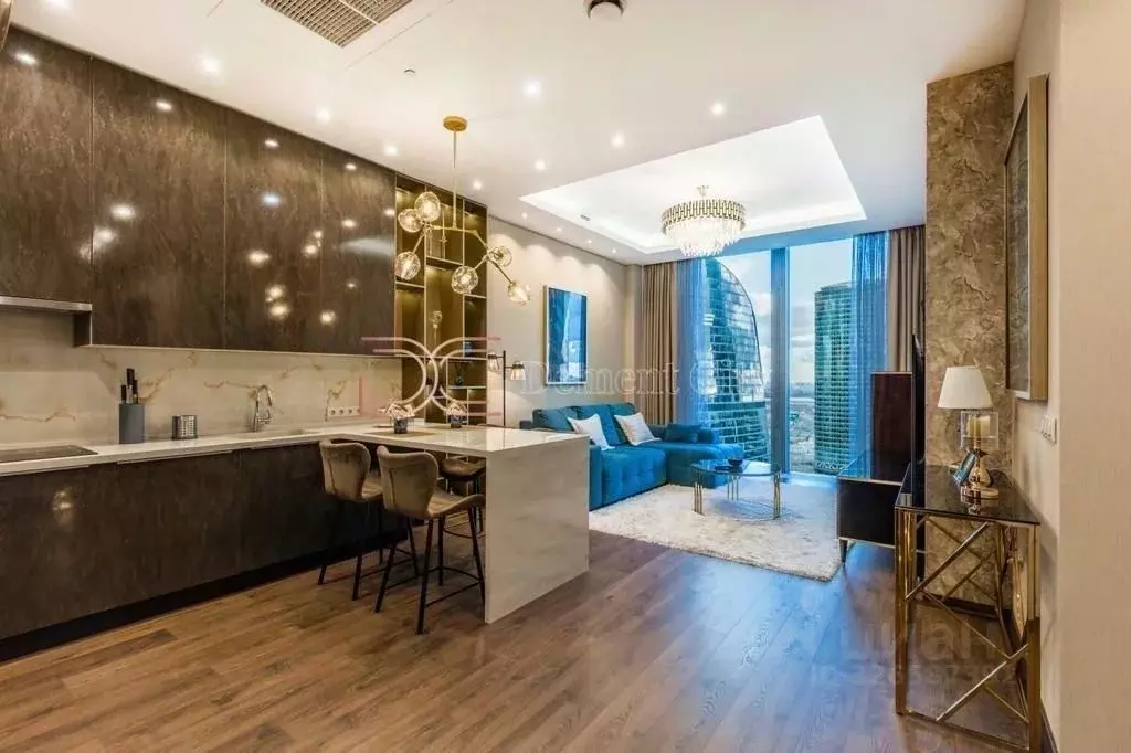 2-к кв. Москва 1-й Красногвардейский проезд, 22с2 (61.0 м) - Фото 1