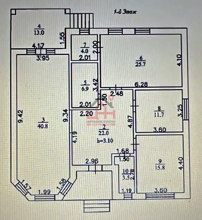 Дом в Ставропольский край, Ессентуки Большевистская ул. (196 м) - Фото 2