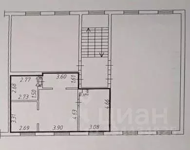 2-к кв. Кемеровская область, Новокузнецк ул. Орджоникидзе, 32 (54.7 м) - Фото 1