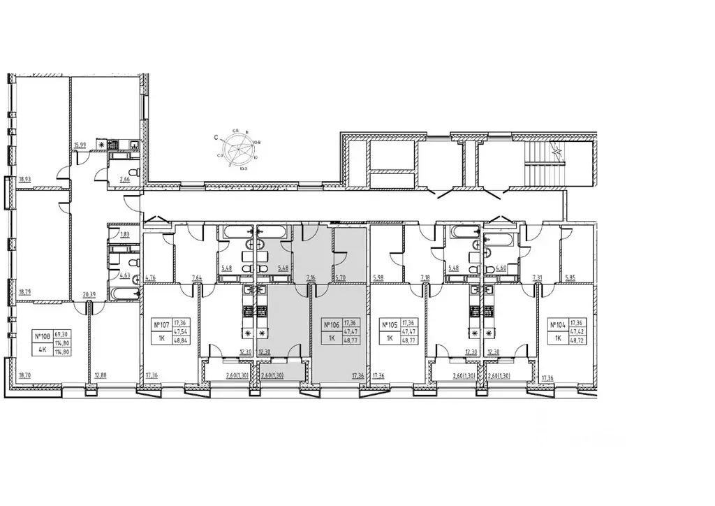 Свободной планировки кв. Московская область, Дубна ул. Понтекорво ... - Фото 1